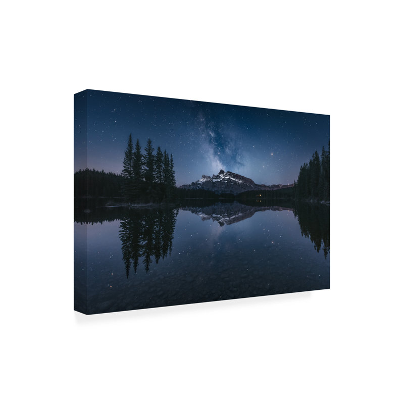 Art sur toile «Bachelor Javier De La Perfect Reflection», H 12 po x l 19 po