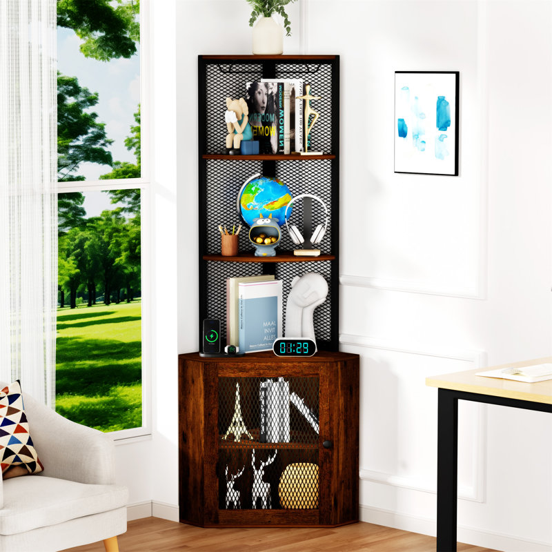 Cabinet d'angle avec portes