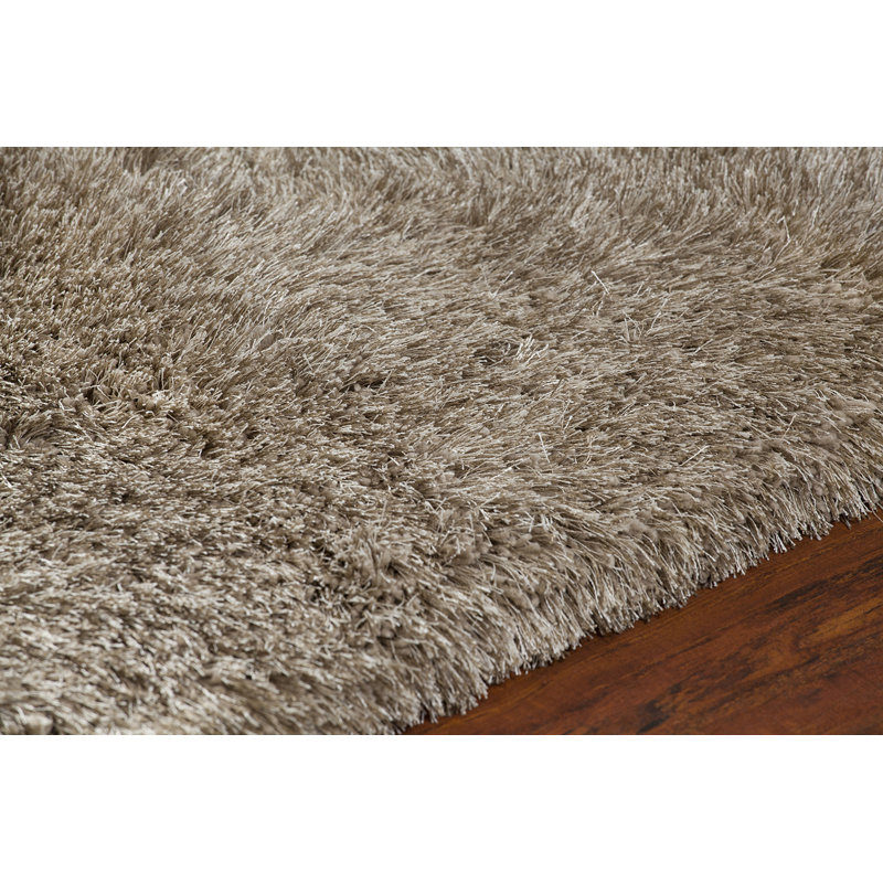 Tapis de zone sable tissé à la main Gareth, 5 pi x 7 pi 6 po
