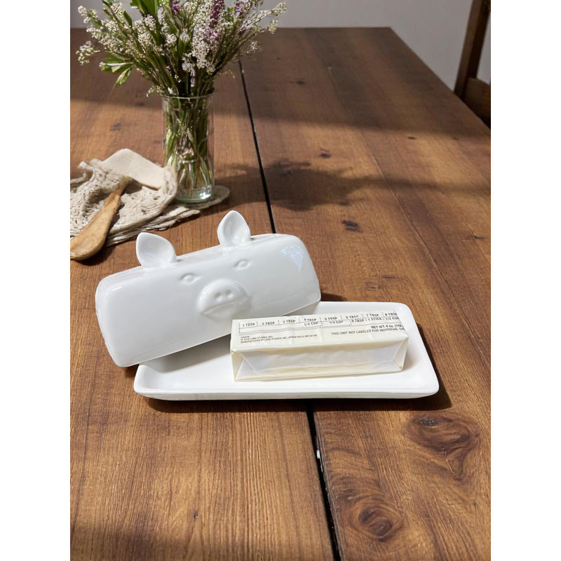Piglet Butter Dish