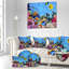 Impression sur toile, corail, corail, corail-29503234