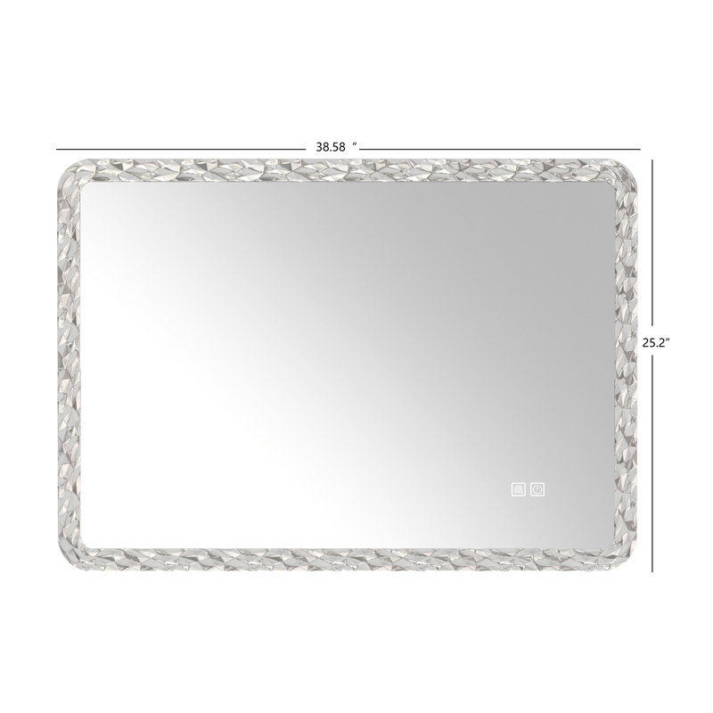 Miroir de salle de bain luxueux avec fonctions avancées pour des espaces élégants