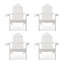 Chaise Adirondack en plastique Bickford-99306044