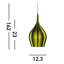 Tori 1 - Light Teardrop Pendant-17706159-17706155