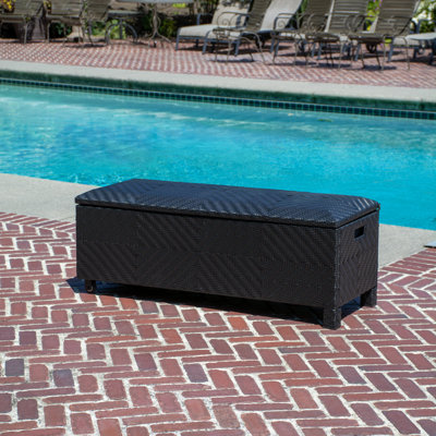 Moheen Wicker Storage Bench
