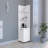 Freestanding Cabinet Kairatu, One Drawer, White Finish-1876355887