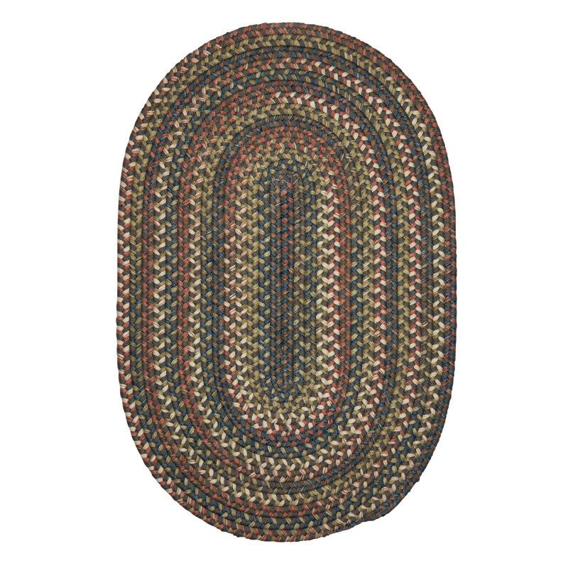Tapis réversible Kipton - gris, Ovale 10 pi x 13 pi