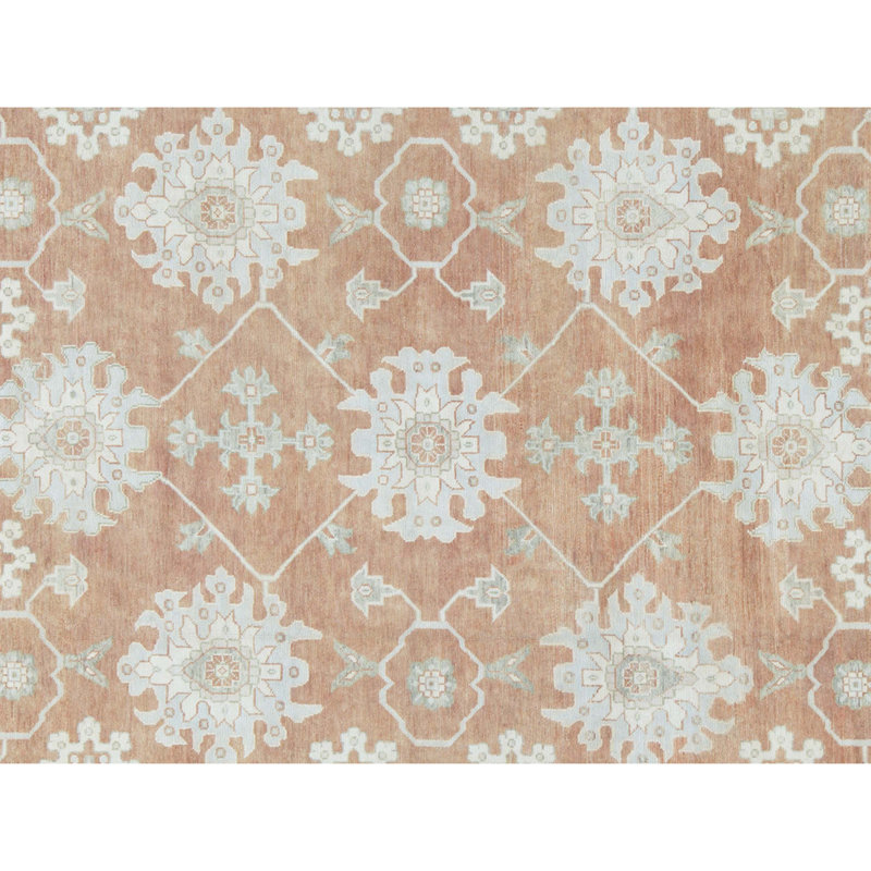 Smynra Oushak One-of-a-Kind Rectangle 10'4" X 13'11" Area Rug