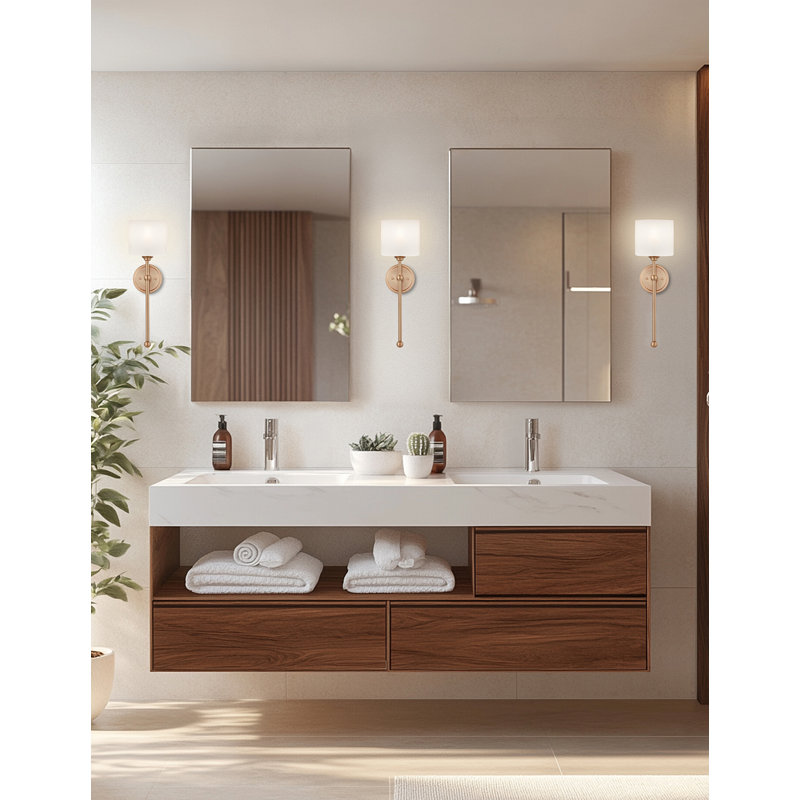 Sequoia 1 - Light Armed Sconce, Brushed Nickel