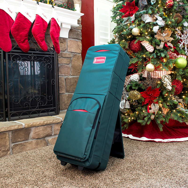 Rolling Vertical Wrapping Paper Storage Container