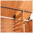 Horizontal Solid Wood Lean-To Garbage Shed-549585655