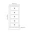 42 cm W Chest of 5 Drawers