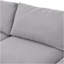 Canapé modulaire convertible Upholstery, canapé en L avec méridienne réversible