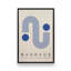 Blue Bauhaus Duo Set of 2 Wrapped Canvas, 36" x 24"-481813177-487654503-487654553