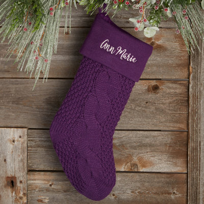 Chaussette de Noël Cozy Cable