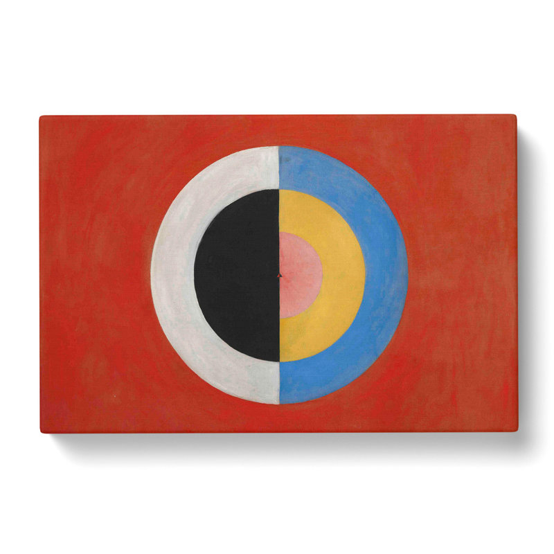 The Swan No.17 by Hilma Af Klint - Wrapped Canvas, 50cm H x 76cm W x 3cm D