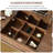Simple modern solid wood clamshell Makeup Vanity