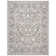 Calidia Oriental Dark Gray/Cream Area Rug
