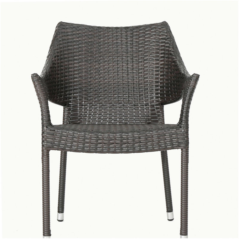 Chaise d'extérieur en résine, 52637,00MBRN KD MP4