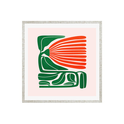 Udaya "Ferns Les Fleurs Flow" Print