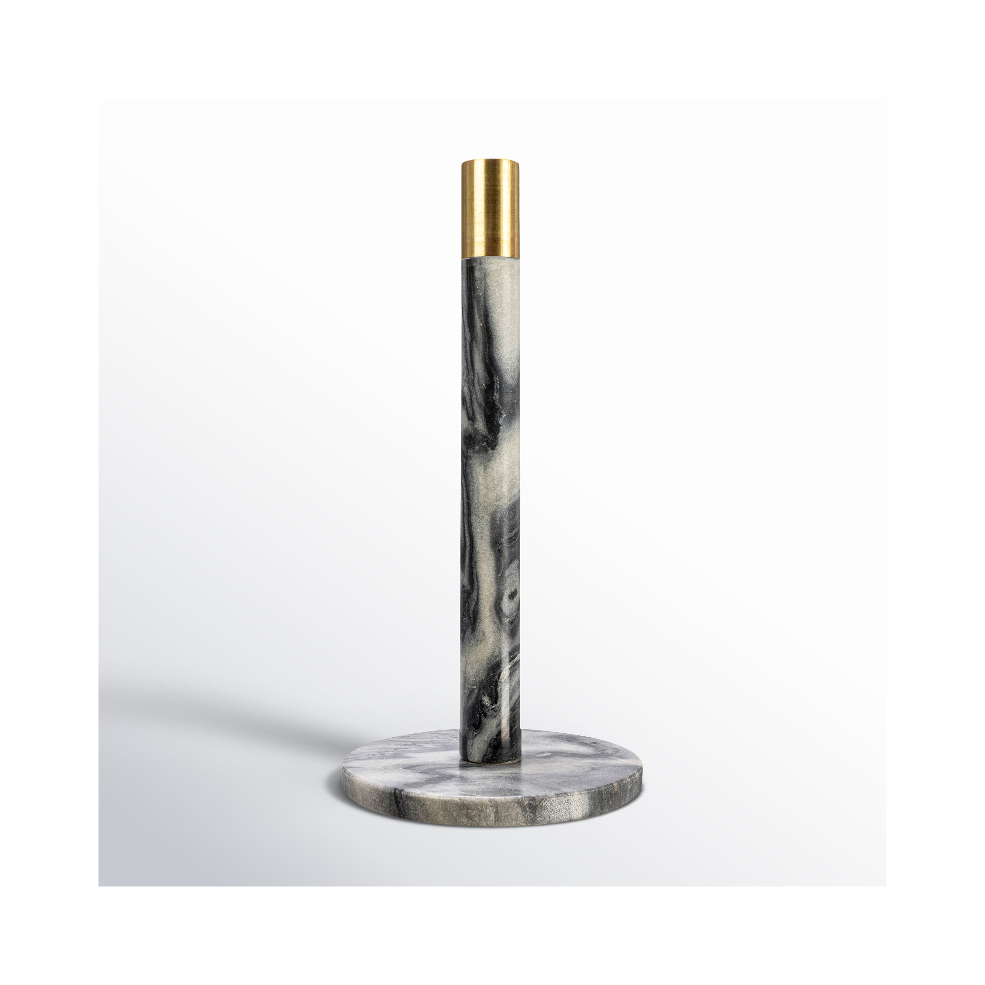 Free Standing Paper Towel Holder, Gray