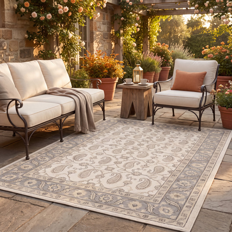 Tapis Limewater traditionnel à motif floral intégral or gris beige antidérapant à poils courts pour l'intérieur et l'extérieur, adapté aux animaux domestiques, idéal pour salon, chambre, salle à manger, entrée, couloir, bureau, ivoire taupe, cuisine, zones de passage intense, facile à nettoyer, imprimé, ultra doux, bord ourlé, lavable