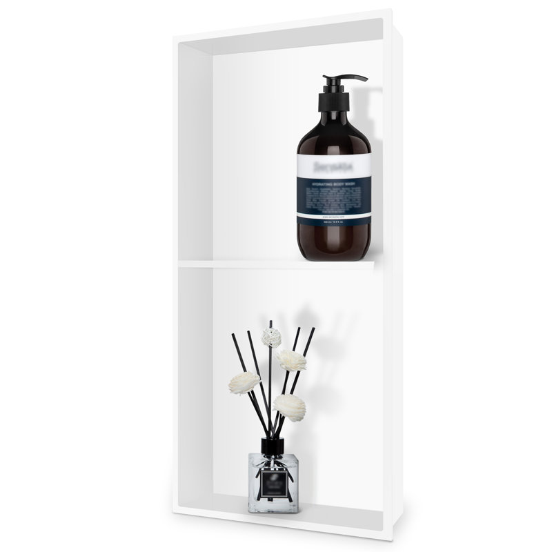 D Shampoo - Soap Standard Double Niche, White