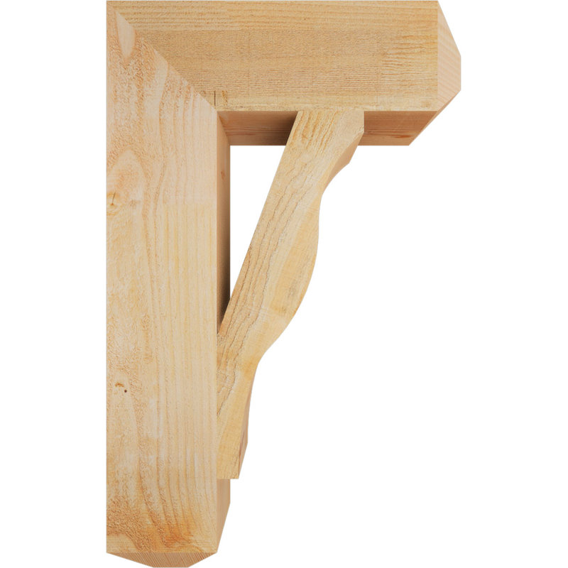 Support pour artisan Funston, H 32 po x l 6 po x P 20 po, Sapin de Douglas, Sciage brut