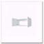 Armoire murale blanche 2 portes