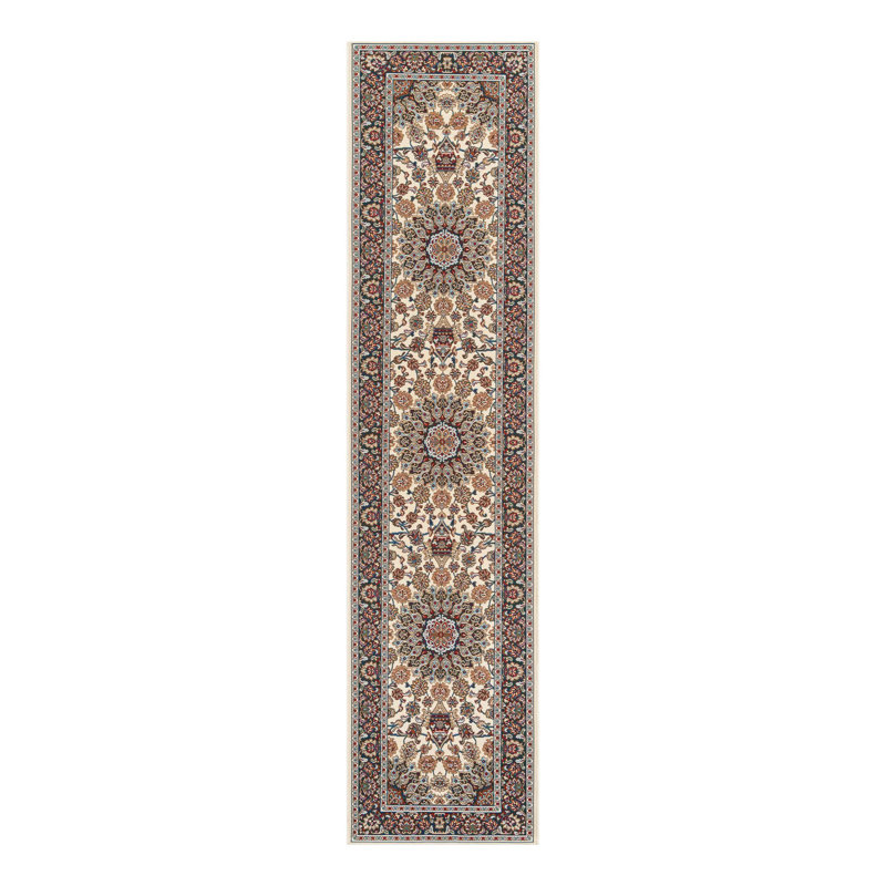 Washable Oriental Indoor / Outdoor Rug, Runner 2'7" x 12'