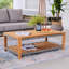 Wallace Teak Rectangular Outdoor Coffee Table