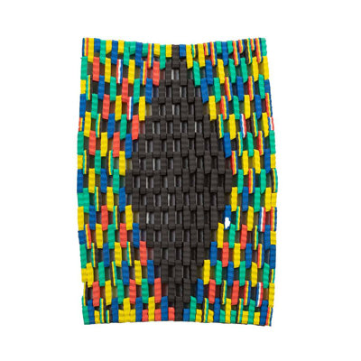 Recycled Black Diamond Flip Flop Mat