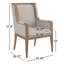 Passage Upholstered Arm Chair in Brown