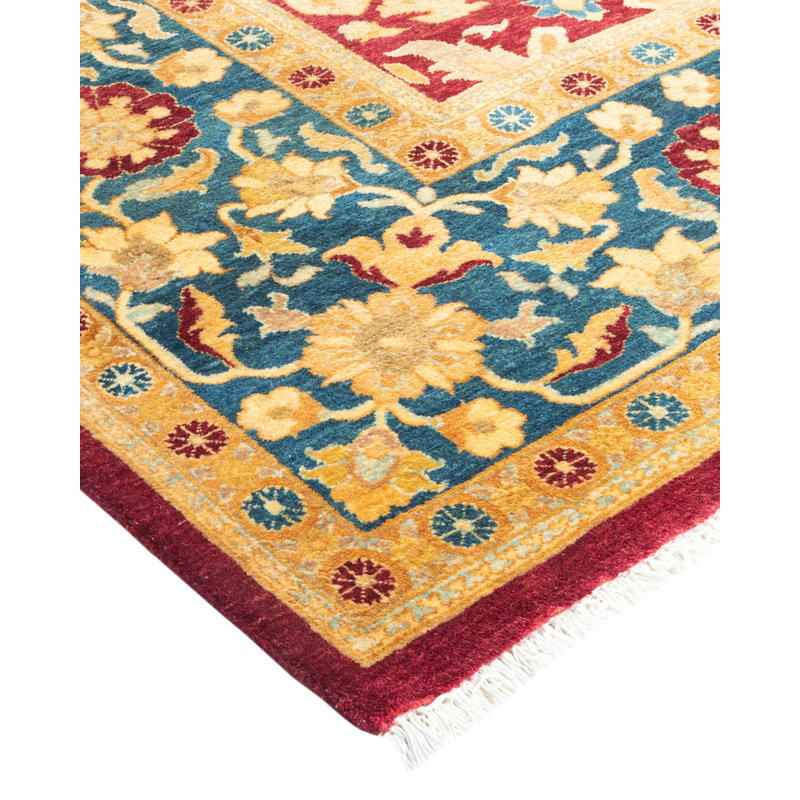 Classic One-of-a-Kind 6' 3" x 8' 10" Hand Knotted Area Rug