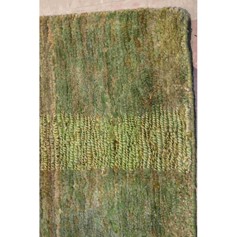 Hand Woven Jute Striped Area Rug