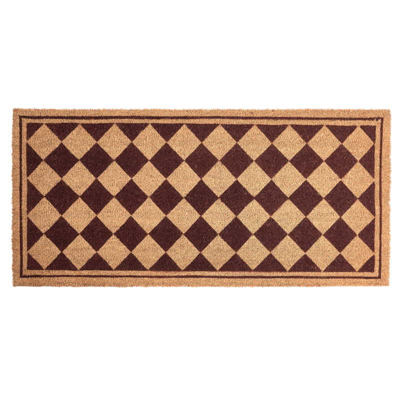 CARDONA Non-Slip Geometric Doormat
