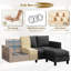 Degnan 76.4'' Upholstered Sofa Chaise-1058330150