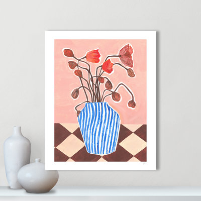 Poppies Print par Violets Print House