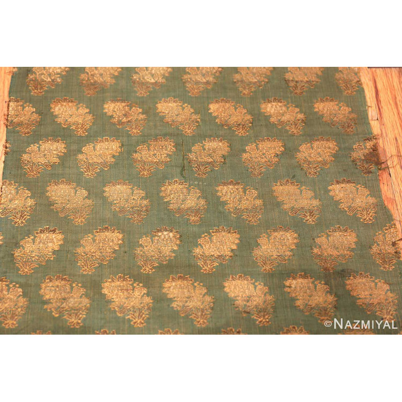 Petit repose-pieds vert antique