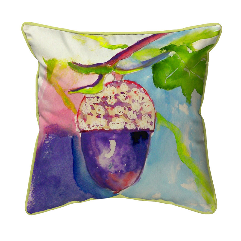 Coussin intérieur / extérieur Acorn, 12 po x 12 po