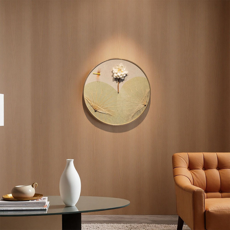 Circular handmade wall decor