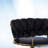 Swivel Upholstered Adjustable Height Counter Stool with Metal Frame-1654386483