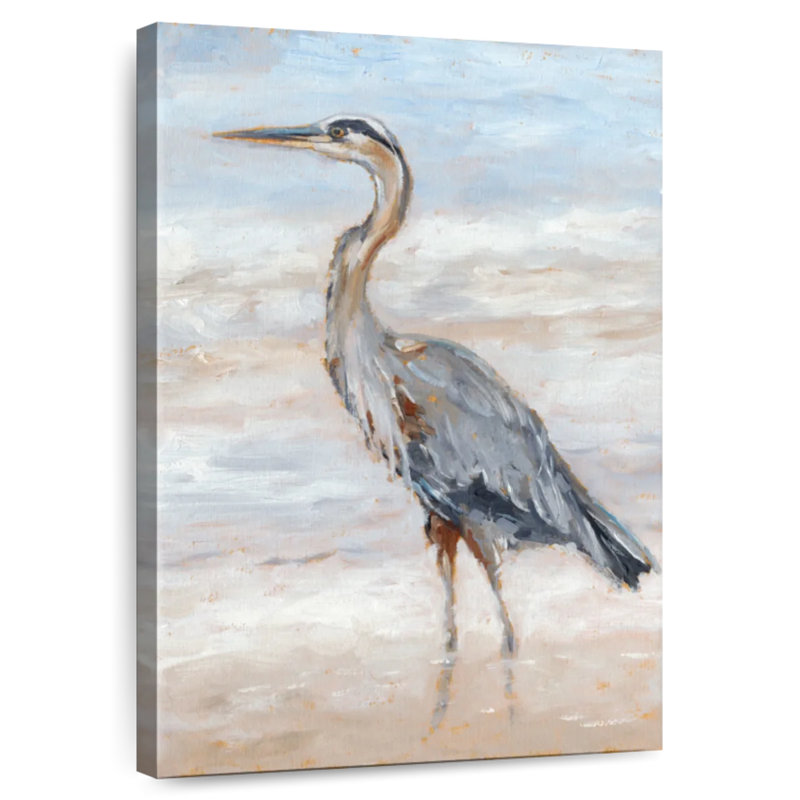 Brampt Beach Heron II, 45" H x 30" W