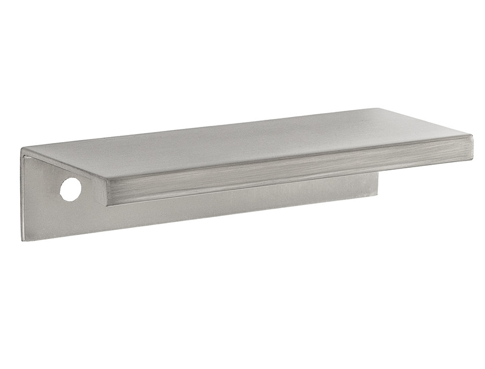 Ethan Finger Cabinet Pull, Satin Nickel, 3"