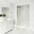 Elan E-Class 44-48" W x 76" H Sliding Frameless Shower Door with 3/8" Clear Glass-50553384