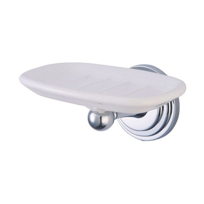 Milano Manhattan Soap Dish, Polished Brass
