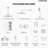 Thermostatic Dual Showerheads System, 12" High-Pressure Rainfall Shower Faucet with Handheld Spray and Body Jet-93931722