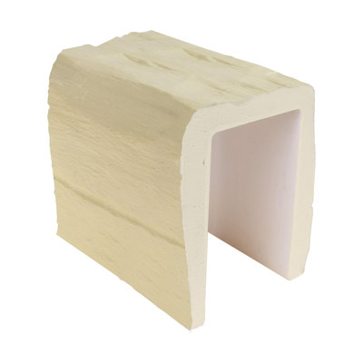 Poutre rétro en faux bois H 9 po x l 9 po x P 6 po