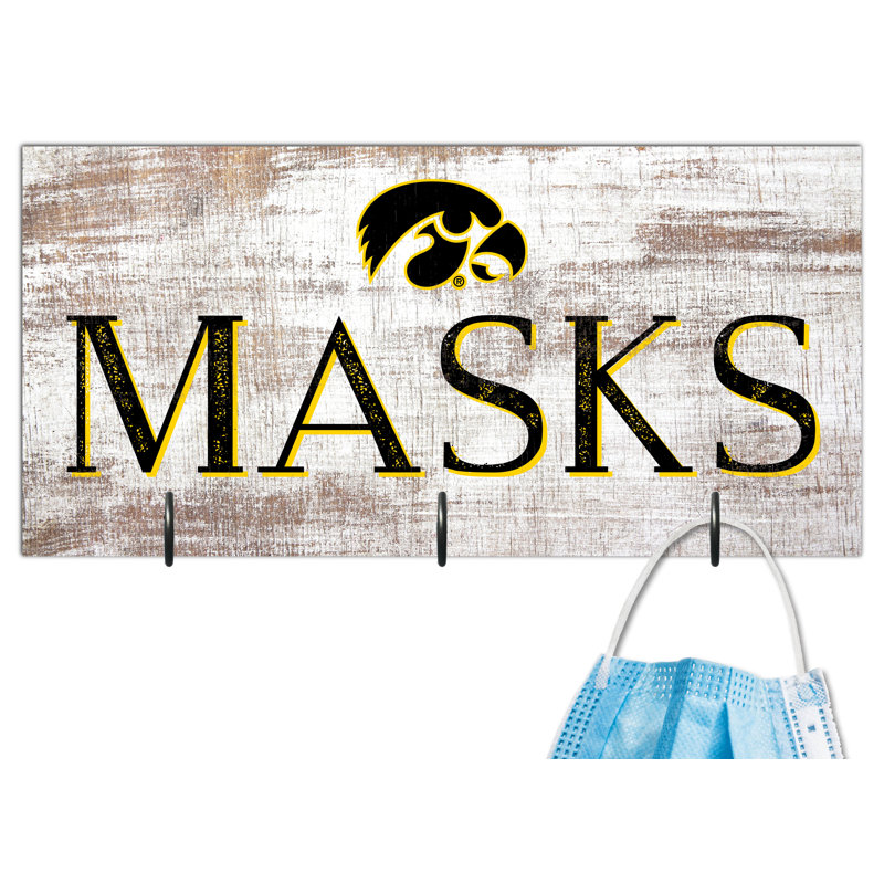3 - Hook Wall Mounted Coat Rack, Arizona