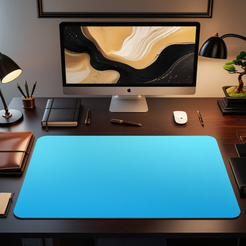 Polyester Desk Pad, 23.6x13.8